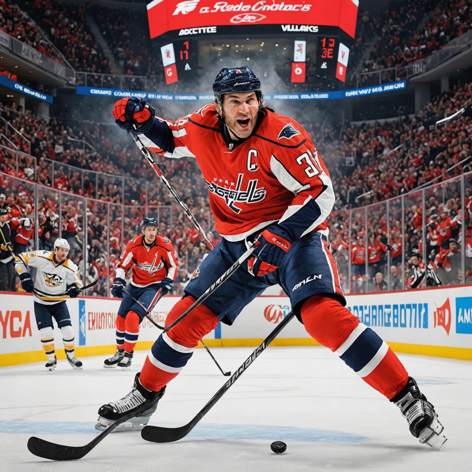 Реакция Америки на 912-й гол Александра Овечкина в НХЛ: как легенда прервала сухую серию