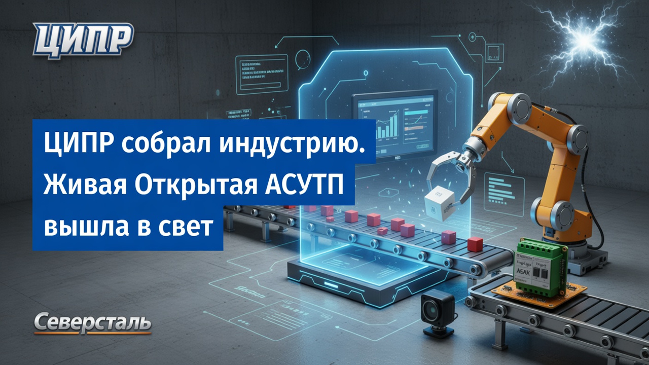 ЦИПР собрал индустрию. Живая Открытая АСУТП вышла в свет