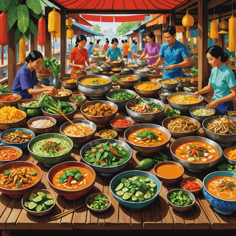 Тайская кухня: Супы и банчаны в тайской кухне