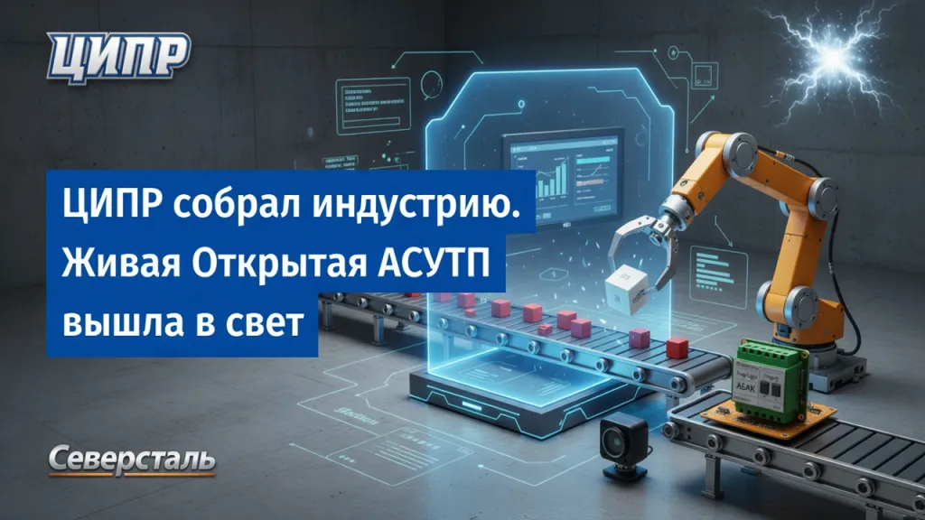 ЦИПР собрал индустрию. Живая Открытая АСУТП вышла в свет