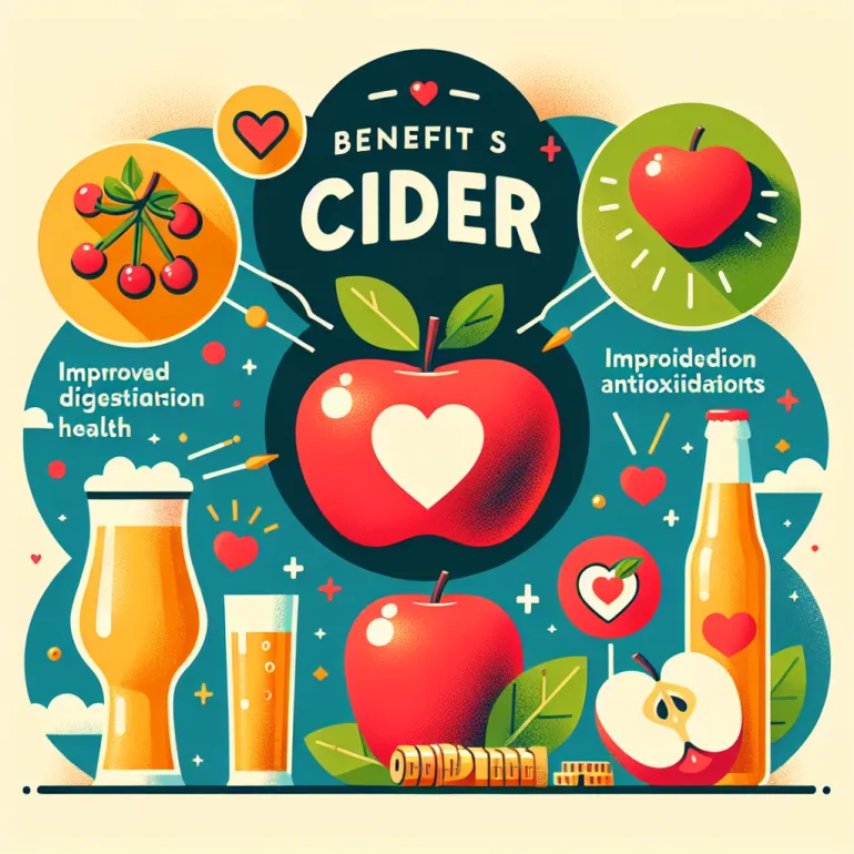 Польза сидра: Вкусный напиток с множеством преимуществ